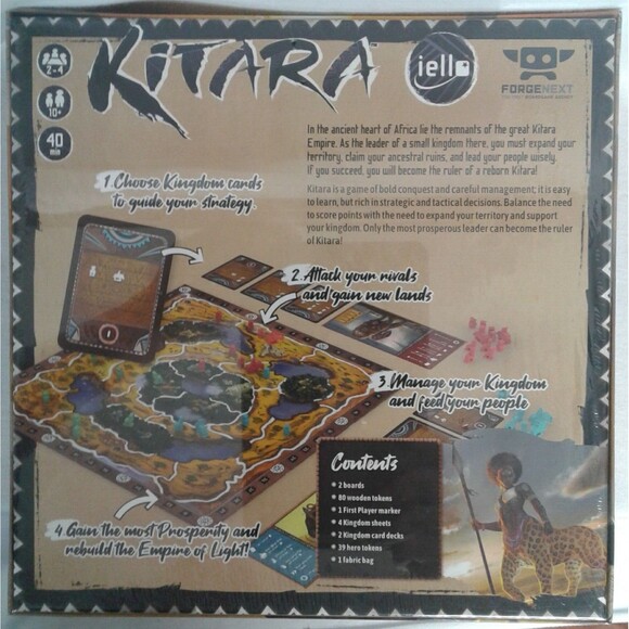 Kitara the Board Game NEW In The Box Sealed package - Picture 2 of 4